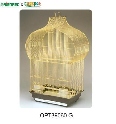 China ORIENPET and OASISPET Ready Pet Wire Birdcage Cage Gold OPT39060G Stock for sale