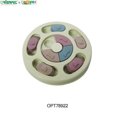 China ORIENPET and OASISPET Sustainable Puzzle Driver Plastic Toy Ready Popular Educational Pet Stores OPT78922 Pet Products for sale