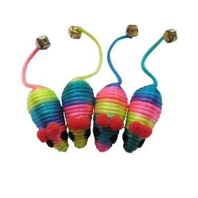 China ORIENPET and OASISPET viable cat puzzle toy iridescent mice with bell ready stokcs cat toy OPT41383 for sale