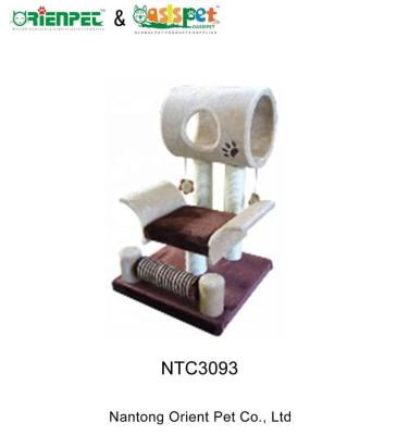 China ORIENPET and OASISPET Cat Furniture NTC3093 Sustainable Cat Scratcher Pet Products for sale