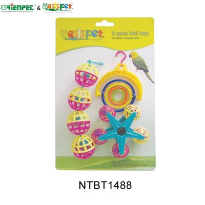 China ORIENPET and OASISPET Sustainable Pet Bird Plastic Toy Ready Stock NTBT1488 Bird Products for sale