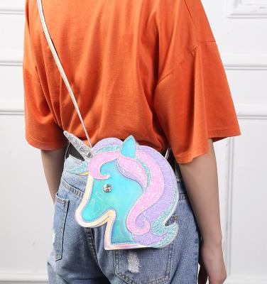 China Others customer made laser unicorn shaped purse pocket purse mobile money for sale