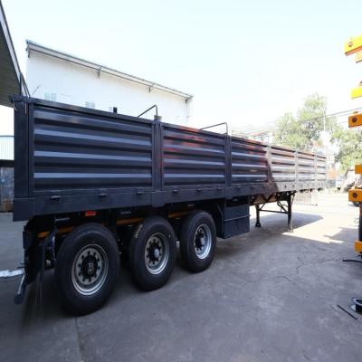 China Truck Trailer Factory Price 3 Axle 40T Barrier Cheap Cargo Semi Truck Trailer for sale