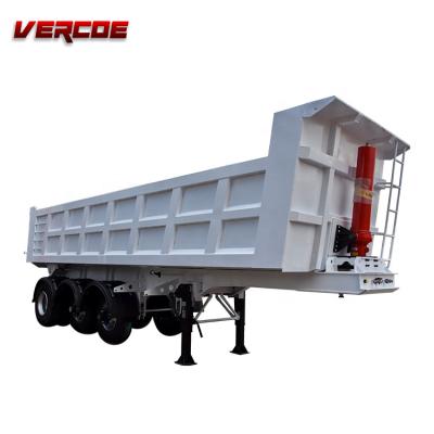 China Truck Trailer Factory Price 3 Axle Dumper Semi Trailer Dump Trailer Truck for sale