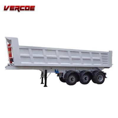 China Tipper Trailers For Sale Semi Truck Trailer New Dump Trailer Capacity for sale