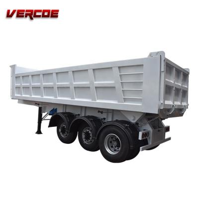 China Truck Trailer 80 Ton Dump Semi Trailer For Sale In Nigeria for sale