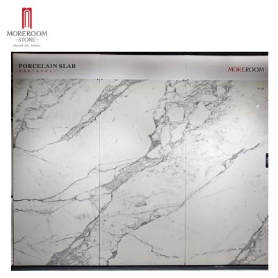 China Offers real effect of natural onyx with natural snow vein white porcelain tile for sale