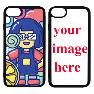 China Shockproof Sublimation Phone Case For iPhone 8 Sublimation Blanks DIY Printable Blank Phone Cases Customized Phone Covers for sale