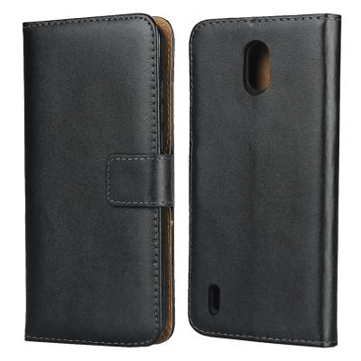 China Genuine Leather Shockproof Wallet Case For Nokia 1.3 Credit Card Holder Stand Flip Wallet Phone Cover Case for sale