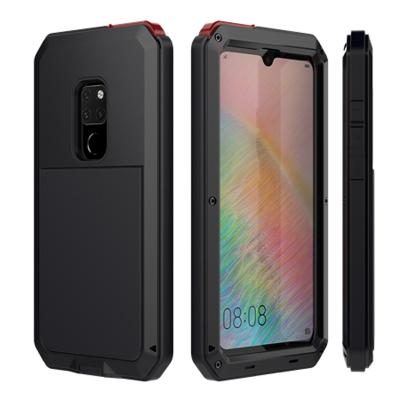 China Full Military Grade 360 ​​Protective Case Shockproof For Huawei Mate 20 Shockproof Drop Proof Armor Metal Case for sale