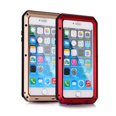 China Shockproof Military Heavy Duty Metal Armor Case For iPhone 6 6P Case Shockproof Cover Waterproof Case for sale