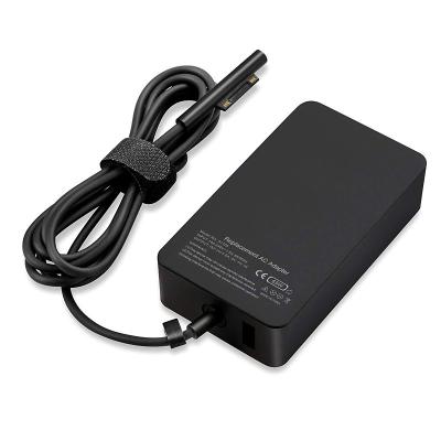 China Wholesale 65W Laptop Factory for Microsoft Surface Pro3/4/5 Laptop Tablet Charger with 5V 1A USB for sale