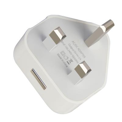 China 2020 New Mobile Phone Items Hot Selling 5V 1A USB Wall Charger Travel UK Universal Charger For Mobile Phone for sale