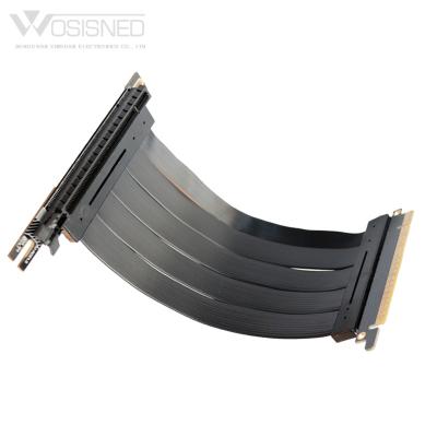 China Direct Reverse Pcie 4.0 Expansion Riser Cable Pcie4.0 16x Graphics Card GPU Dual Slots Factory Supply For Gpu Server Case for sale