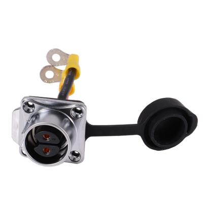 China Automotive LP20 Quick Snap-in Waterproof 2 Pin Power Supply Aviation Car Anti-interference Connector IP67 for sale