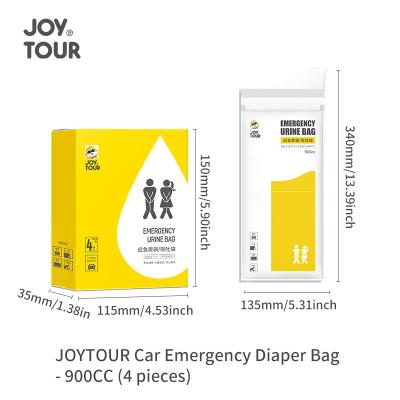 China Home\gymnasium\sports Performance 4 Pack Outdoor Emergency Urine Bags 900cc Portable Urine Bags Travel Pack Mini Portable Toilet Baby Female Male Vomit Bag for sale