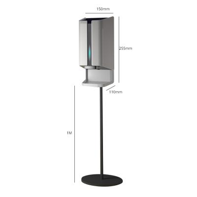 China Economic Floor Stand Foam Soap Dispenser Touchless 1000ml Automatic Soap Dispenser For Sale for sale