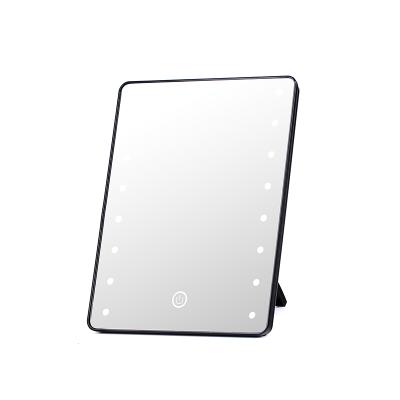 China OEM/ODM good price lighted led mirror desk vanity round single square led makeup mirror for gifts for sale