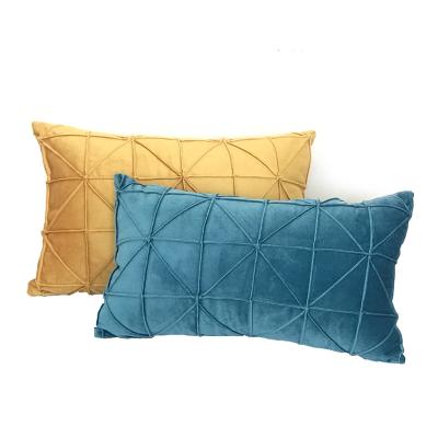 China Wholesale Simple Stock Cheap Indoor Outdoor Bed Sofa Car Velvet Cushion Super Soft Luxury Pillow Cushion for sale