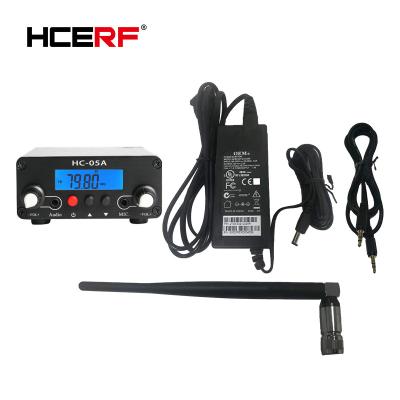 China Black 500mW FM Radio Long Range FM Transmitter Home Audio Kit For Drive In Cinema 0.5 Watt FM Transmitter for sale