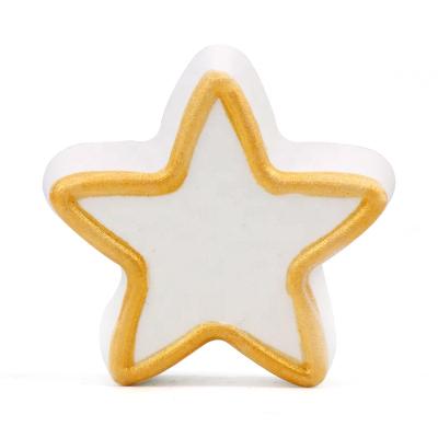 China OEM/ODM Private Label Christmas Home Spa Oils Rich Bubble Vegan Organic Kids Colorful Stars Bath Bomb for sale