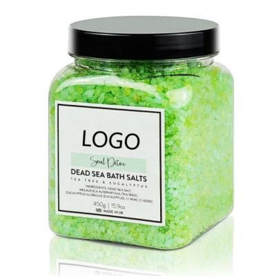 China Body Sale OEM Private Label Hotel Hot Pink Relax Natural Dead Sea Salt Lavender Foot Vegan Bath Salt With Flowers for sale