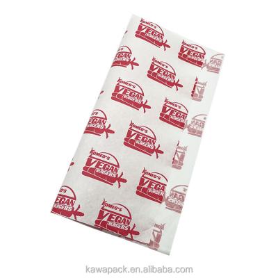 China Greaseproof Custom Printing Food Grade Biodegradable Greaseproof Butter Wrapping Paper for sale