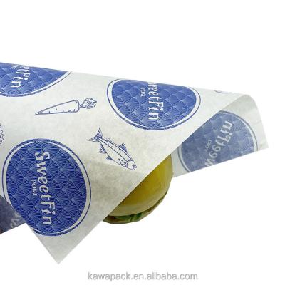 China Greaseproof burger packaging wrapping paper meat paper for sandwich for sale