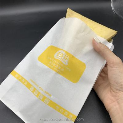 China Recycled Materials Bread bags paper fast food bags packaging bag paper for sale