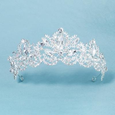 China Luxury Casual Tiara Crown Halloween Cosplay Designer Wedding Party Hair Accessories for sale