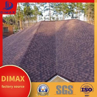 Κίνα Χρωματιστές ίνες γυαλί Asphalt Shingles Stone Coated Composite Type Roofing Shingles Κεραμίδας οροφής προς πώληση