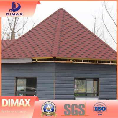 China Waterproof&Fire-resistant Colored Fiberglass Asphalt Shingles Luxury Asphalt Shingles for sale