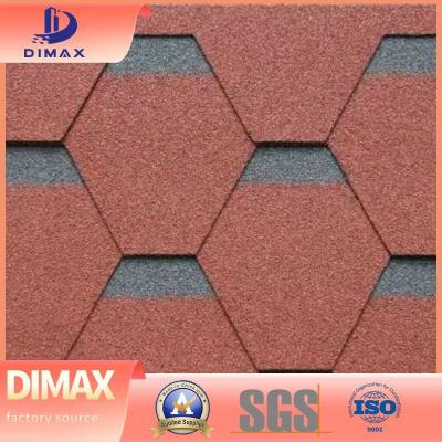 China Waterproof&Fire-resistant Colored Fiberglass Asphalt Shingles Luxury Asphalt Shingles for sale