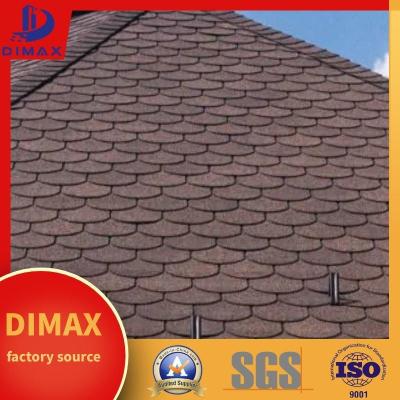 China 2layers Colored Stone Coated Fiberglass Asphalt Roof Shingles Fireproof for sale