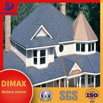 China Colored Fiberglass Asphalt Shingles Stone Coated Composite Type Roofing Shingles Roof Tile for sale