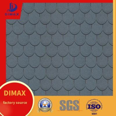 China Colored Fiberglass Asphalt Shingles Stone Coated Composite Type Roofing Shingles Roof Tile for sale