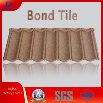 中国 Not RUST Construction Materials Stone Coated Steel Roofing Shingle Eco Friendly 販売のため