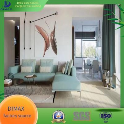 China Antibacterial Inorganic Mineral Interior Wall Paint Formaldehyde Resistant 20kg/drum Te koop