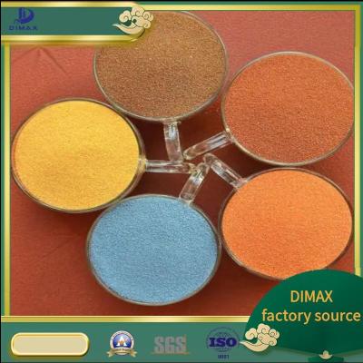 China LF003 High Temperature Calcined Good Color Rendering Colored Silica Sand Weather Resistance Insulation Effect for sale