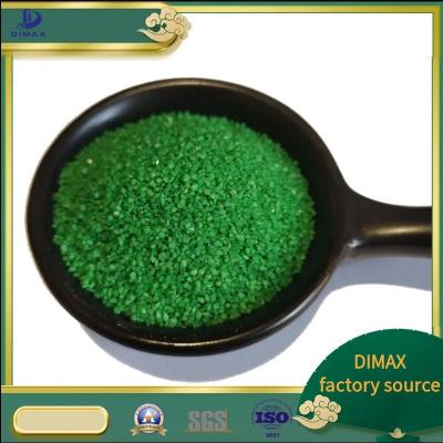 China High Temperature Calcined Good Color Rendering Green Play Sand Weather Resistant Ceramic Sand Granule for sale