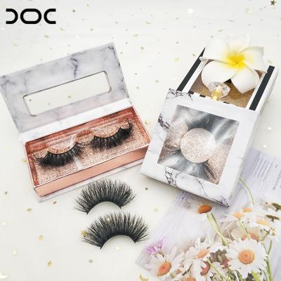 China Box 27mm private label eyelash 3d eyelashes cheap natural wholesale cruelty free magnetic false eyelashes long fake eyelashes for sale