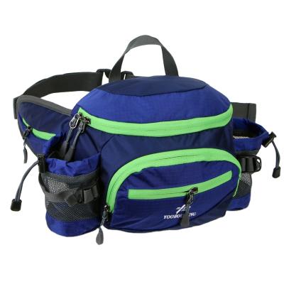 China Water Proof Fashion Shoulder Blue Camping Tactical Pussy Pack With Bottle Holder for sale