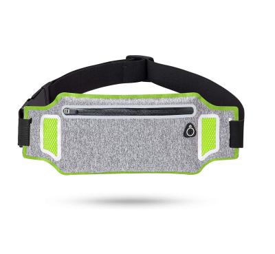 China With USB Working Recycling Increasing Adjustable Elastic Strap Belt Bag With Phone Holder For Outdoor Sport Workout And Travel for sale