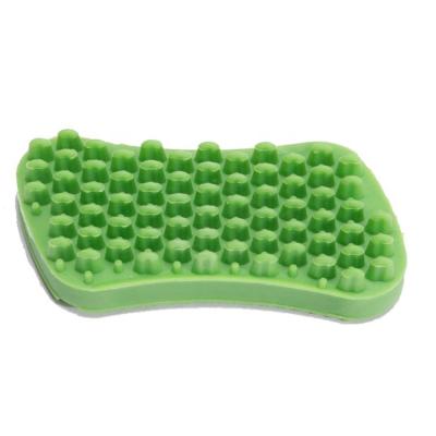 China Viable Dog Cat Pet Brushes Dog Brushes for Shedding and Grooming Bone Shaped Silicone Dog for Pet Hair Washing Comb for Tangled for sale