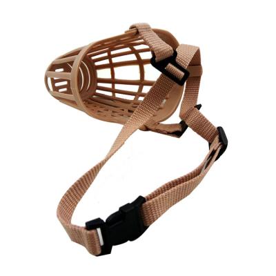 China Viable Wholesales Avoid Bite Sleeve Pet Mouth Sleeve Cover Leather Duck Shape Pet Muzzle for sale