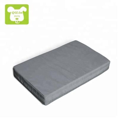 China Sustainable High Quality Memory Foam Large Dog Bed Affordable Orthopedic Latex Pet Mattress for sale