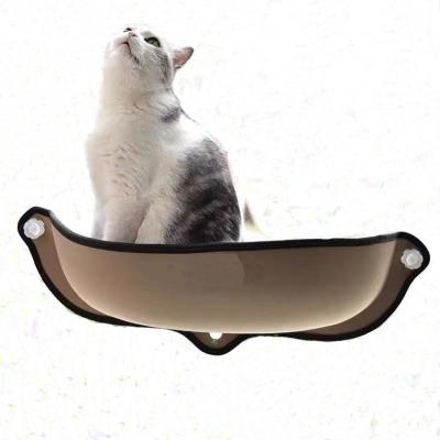 China Custom Made Viable Arched EVA Cat Dog Window Hammock Window Mounted Comfortable Kitten Perch Wall Bed for sale