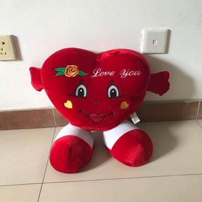 China Factory Made Plush Stuffed Toys Stuffed Soft Heart Heart for sale