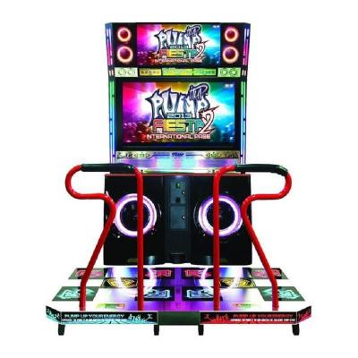 China Plastic Pump It Up Dance Game Machine EX Arcade Dance Video Machine PIU For Sale for sale