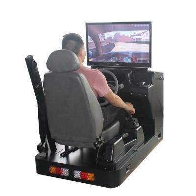 China Real Car Simulator Wholesale Real Car Simulator, Learner Driving Simulator Factory, Single-screen Driving Simulator Training Machine for sale